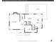 Floor plan of the main level featuring a deck, living room, dining area, kitchen, and office at 7614 Malamute Dr, Evergreen, CO 80439