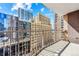 Balcony view with downtown buildings in clear view at 1020 15Th St # 13K, Denver, CO 80202