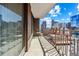 Balcony looking towards the city's architectural landscape at 1020 15Th St # 13K, Denver, CO 80202