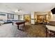 Relaxing community room with a pool table, bar seating, and lounge area; perfect for socializing and relaxation at 1020 15Th St # 13K, Denver, CO 80202