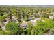 Picturesque aerial view of the neighborhood showcasing lush greenery and well-maintained homes at 5225 S Everett Ct, Littleton, CO 80123