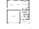 Layout showcasing the home's Gathering room, dining room, kitchen, garage, powder room, foyer, pantry and covered porch at 2174 Alyssa St, Fort Lupton, CO 80621