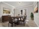 Elegant dining room features a modern table set and stylish decor at 10488 Bluffmont Dr, Lone Tree, CO 80124