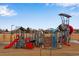 Community playground featuring slides, climbing structures, and play areas for active recreation at 744 Grand Market Ave, Berthoud, CO 80513