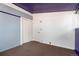 Bedroom with fresh paint, carpeting, and closet space at 2370 S Meade St, Denver, CO 80219