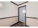 Entrance to unit with gray door and gold hardware at 480 S Marion Pkwy # 1601, Denver, CO 80209