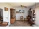 An inviting dining area featuring wooden furniture, warm lighting, and a cozy atmosphere at 7250 County Road 5, Erie, CO 80516