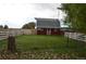 Outbuilding features barn doors and a fenced yard, perfect for storage at 7250 County Road 5, Erie, CO 80516