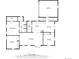 View the layout of this home featuring a primary bedroom, living room, kitchen, and garage at 1104 Miner St, Idaho Springs, CO 80452