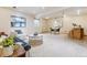 Spacious finished basement with a bar, living area, and room for dining at 138 S Holman Way, Golden, CO 80401