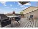Private deck with seating, perfect for entertaining at 138 S Holman Way, Golden, CO 80401