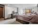 Main bedroom with city view and walk-in closet at 1551 Larimer St # 1106, Denver, CO 80202