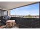 This balcony has room for seating and offers great views at 7255 E Quincy Ave # 404, Denver, CO 80237