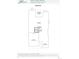 Floor plan view of the unfinished basement space with a stairwell, garage above and covered entry above at 11126 Amber Light Cir, Littleton, CO 80125