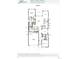 Detailed floor plan featuring 2 bedrooms, 2.5 bathrooms, kitchen, primary bedroom, dining, and a two-car garage at 11126 Amber Light Cir, Littleton, CO 80125