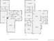 Detailed floor plan showcasing layout of rooms, bathrooms, and storage on both floors at 1950 Kearney St, Denver, CO 80220