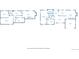 Detailed floor plans outlining the layout of the upper and lower levels of the house at 8746 Sunridge Hollow Rd, Parker, CO 80134