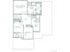 Second floor plan features primary bedroom, loft, two bedrooms, and laundry room at 730 Pope Dr, Erie, CO 80516