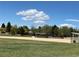 Community baseball field in a park on a sunny day at 12879 E Oregon Dr, Aurora, CO 80012