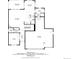 Detailed floor plan showcasing layout with living room, kitchen, office, and garage dimensions at 16341 Clayton St, Thornton, CO 80602