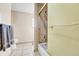 Bathroom showcasing shower and tub with tile surround at 6018 Owens St, Arvada, CO 80004