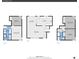 Complete home floorplans showing all three floors, including living spaces, bedrooms and bath layout with dimensions at 6018 Owens St, Arvada, CO 80004