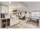 Finished basement with wet bar, living area, and game space, perfect for entertainment and relaxation at 11013 Valleybrook Cir, Highlands Ranch, CO 80130