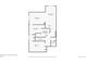 Basement floorplan showing the layout of the Gathering room, fitness room, bedroom, and utility room at 11013 Valleybrook Cir, Highlands Ranch, CO 80130