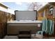 Private hot tub with cover and plenty of space for relaxation at 7746 S Gray St, Littleton, CO 80128