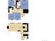 Multi-level floor plan showing the layout of the upper-level bedrooms and main-level living areas at 3129 Open Sky Way, Castle Rock, CO 80109