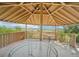 Picturesque gazebo showcasing panoramic views of rolling hills and vibrant greenery at 5285 E State Highway 86, Franktown, CO 80116