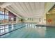 Indoor pool with lap lanes and plenty of light at 14001 E Marina Dr # 603, Aurora, CO 80014