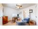A bright office space featuring a desk, sitting area, and neutral walls at 540 Columbine Ave, Broomfield, CO 80020