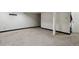 Unfinished basement with neutral carpet at 2826 S Lansing Way, Aurora, CO 80014