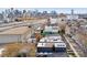 Aerial view of property showing surrounding buildings and cityscape at 3444 Mariposa St, Denver, CO 80211