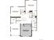 Upstairs floor plan featuring four bedrooms and two full baths with walk in closets at 6566 N Nepal St, Aurora, CO 80019