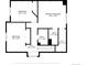 Second floor plan featuring the bedrooms, bathrooms, and walk-in closet at 6730 W 84Th Cir # 96, Arvada, CO 80003