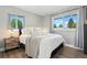 Comfortable bedroom with natural light from bright windows at 2714 S Raleigh St, Denver, CO 80236