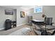 Functional home office features a modern desk, ample storage, and stylish decor for productive work at 2714 S Raleigh St, Denver, CO 80236