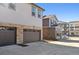 New homes featuring a neutral-colored exterior with two-car garages at 22322 E 7Th Pl, Aurora, CO 80018