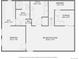 Floor plan featuring a recreation room, bedroom, bathroom, utility room, and basement at 40 Benton St, Lakewood, CO 80226