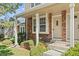 Inviting brick front porch with house number and a cozy, covered entrance at 18171 E Arizona Ave # B, Aurora, CO 80017