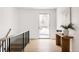 Open hallway showcasing a light and airy space with an exterior view at 3120 Braun Ct, Golden, CO 80401
