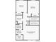 Floor plan of second floor, featuring 2 bedrooms, primary bedroom, and bathrooms at 155 Paris Cir, Aurora, CO 80011