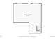 Floorplan of unfinished basement space with stairs to main floor at 2549 Loon Cir, Castle Rock, CO 80104