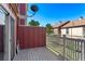 A balcony offers community views, with a view of other townhomes in the complex at 12043 E Ford Cir, Aurora, CO 80012
