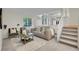 Inviting living room with a cozy ambiance and neutral color palette at 1717 Tulip St, Longmont, CO 80501