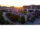 Luxury townhome community in a vibrant urban setting with sunset views at 1804 Little Raven St, Denver, CO 80202