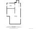Basement floorplan with dimensions at 3779 Quitman St, Denver, CO 80212