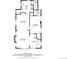 First floorplan showing kitchen, dining, living areas, and bedroom at 3779 Quitman St, Denver, CO 80212